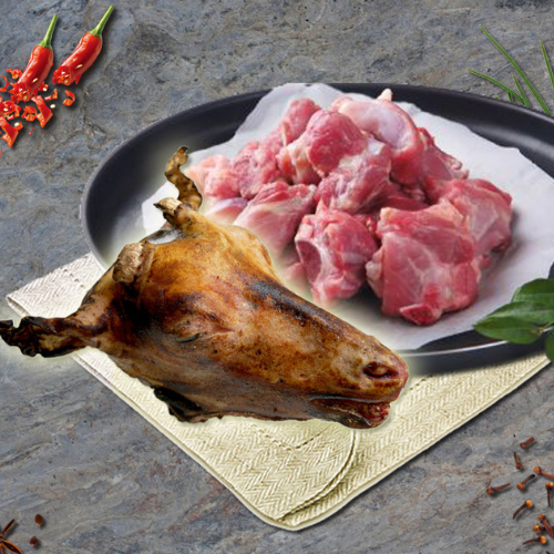 Mutton Head Curry Cut