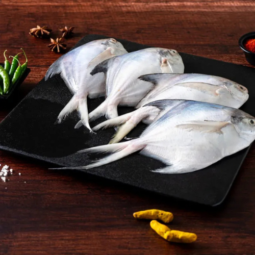 White Pomfret - Whole Uncleaned